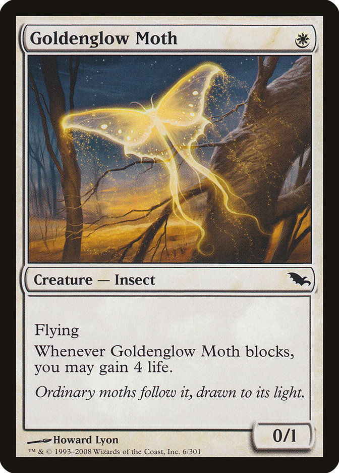 Goldenglow Moth [Shadowmoor] | Play N Trade Winnipeg