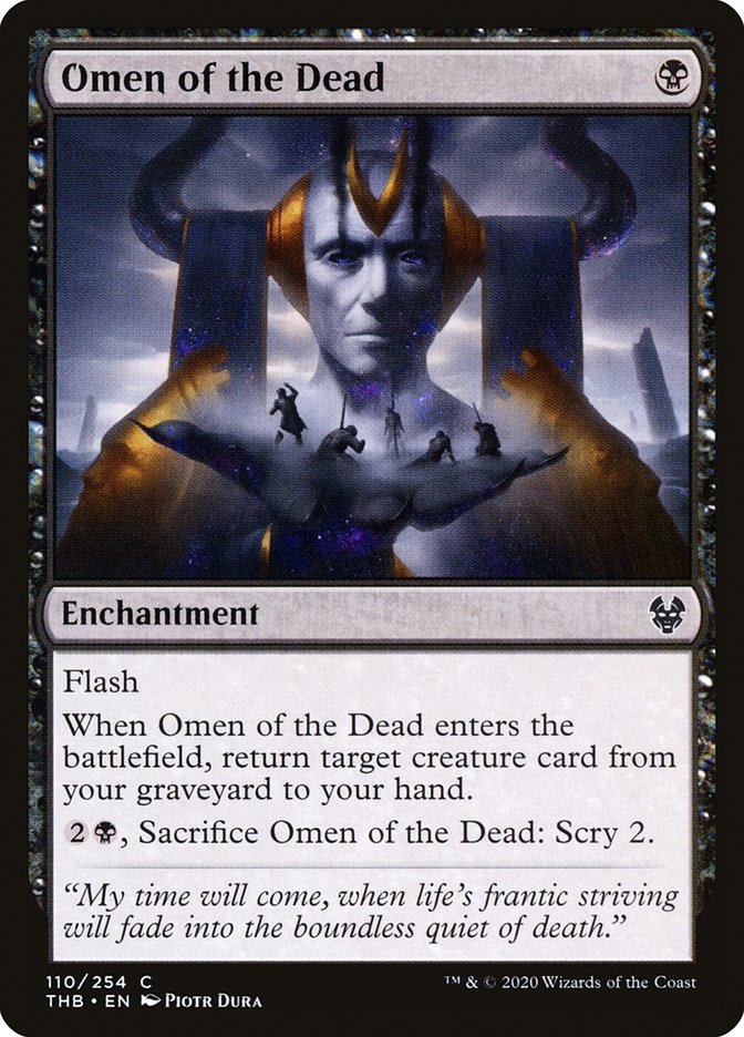 Omen of the Dead [Theros Beyond Death] | Play N Trade Winnipeg