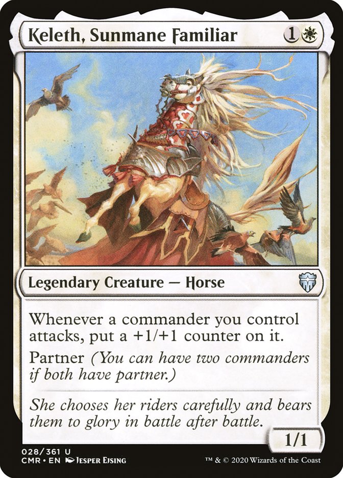 Keleth, Sunmane Familiar [Commander Legends] | Play N Trade Winnipeg