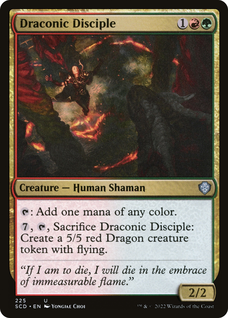 Draconic Disciple [Starter Commander Decks] | Play N Trade Winnipeg