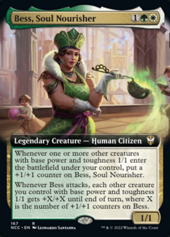 Bess, Soul Nourisher (Extended Art) [Streets of New Capenna Commander] | Play N Trade Winnipeg