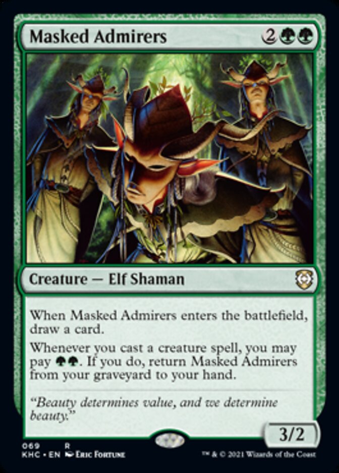 Masked Admirers [Kaldheim Commander] | Play N Trade Winnipeg