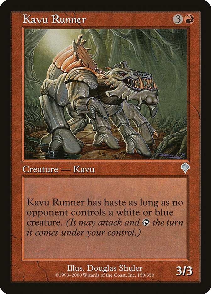 Kavu Runner [Invasion] | Play N Trade Winnipeg