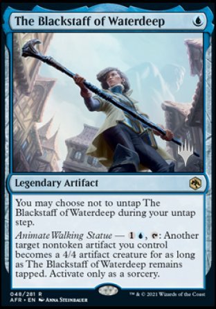 The Blackstaff of Waterdeep (Promo Pack) [Dungeons & Dragons: Adventures in the Forgotten Realms Promos] | Play N Trade Winnipeg