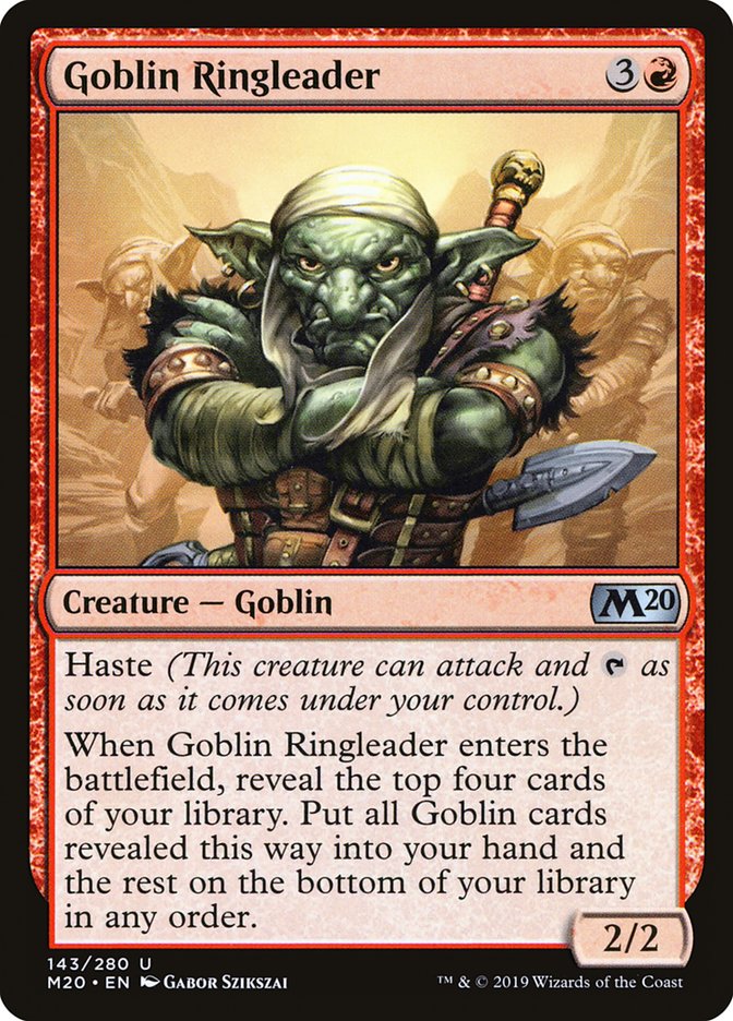 Goblin Ringleader [Core Set 2020] | Play N Trade Winnipeg