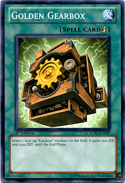 Golden Gearbox [STBL-EN047] Common | Play N Trade Winnipeg