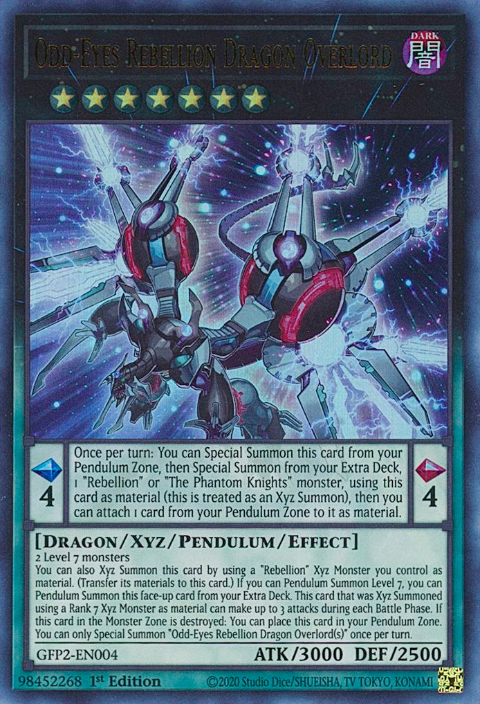 Odd-Eyes Rebellion Dragon Overlord [GFP2-EN004] Ultra Rare | Play N Trade Winnipeg