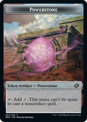 Powerstone // Golem Double-Sided Token [The Brothers' War Tokens] | Play N Trade Winnipeg