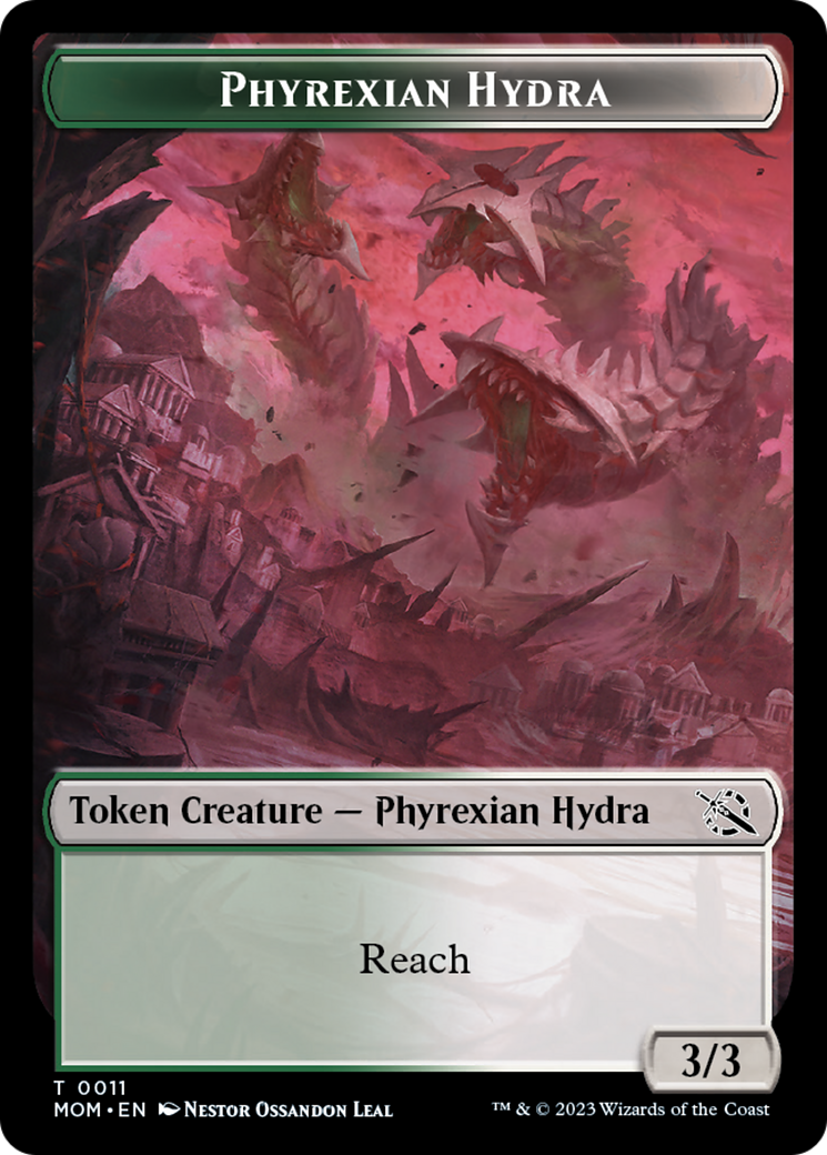 Phyrexian Hydra Token (11) [March of the Machine Tokens] | Play N Trade Winnipeg