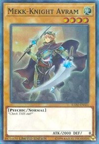 Mekk-Knight Avram [EXFO-ENSE1] Super Rare | Play N Trade Winnipeg