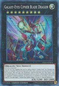 Galaxy-Eyes Cipher Blade Dragon [EXFO-ENSE4] Super Rare | Play N Trade Winnipeg