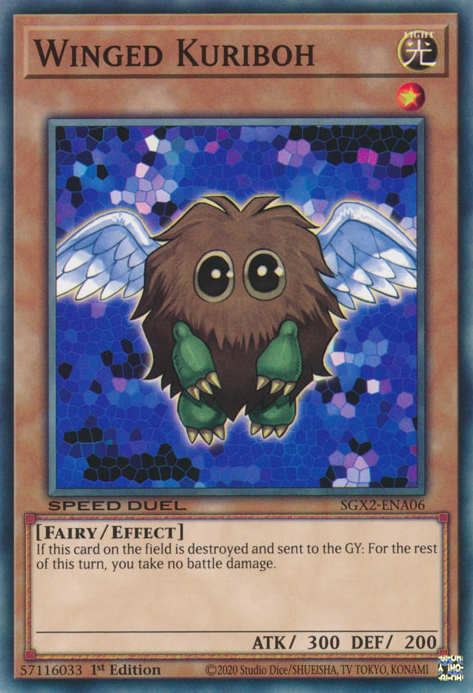 Winged Kuriboh [SGX2-ENA06] Common | Play N Trade Winnipeg