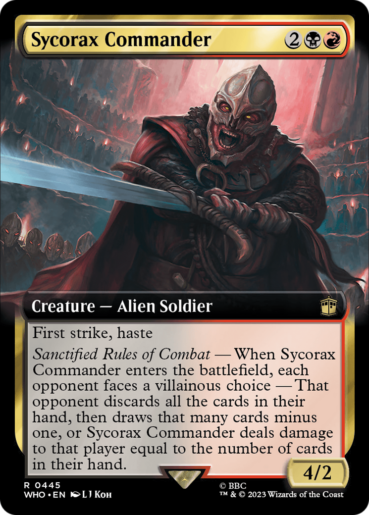 Sycorax Commander (Extended Art) [Doctor Who] | Play N Trade Winnipeg