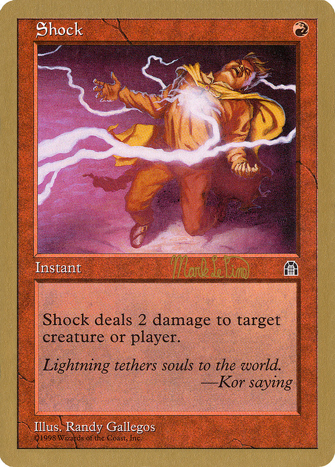 Shock (Mark Le Pine) [World Championship Decks 1999] | Play N Trade Winnipeg