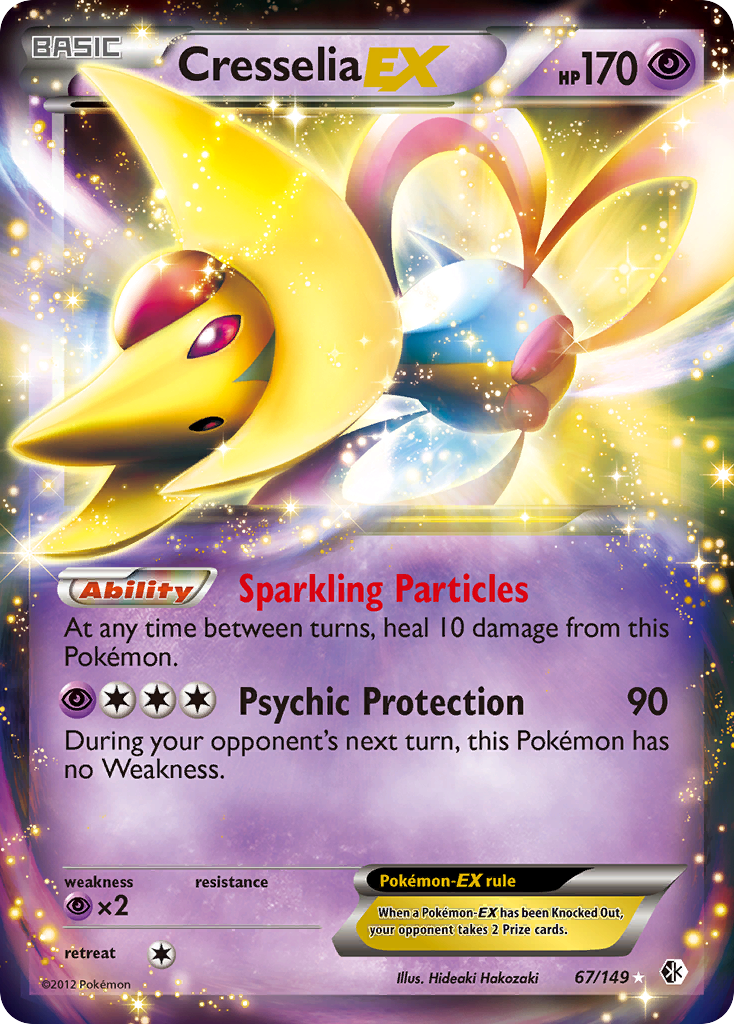 Cresselia EX (67/149) [Black & White: Boundaries Crossed] | Play N Trade Winnipeg