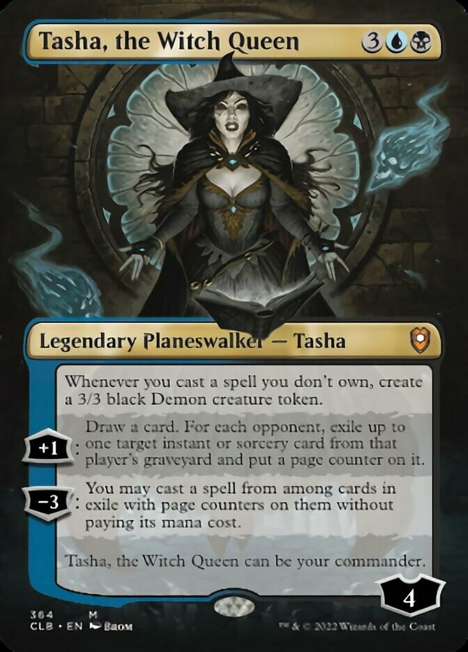 Tasha, the Witch Queen (Borderless) [Commander Legends: Battle for Baldur's Gate] | Play N Trade Winnipeg