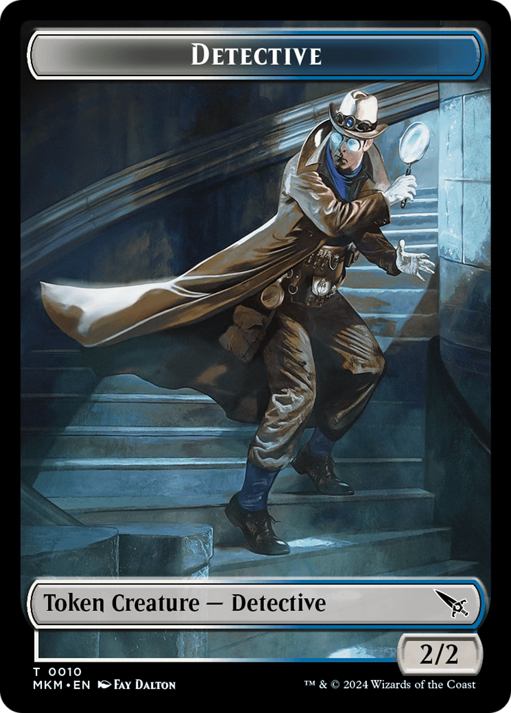 Detective Token [Murders at Karlov Manor Tokens] | Play N Trade Winnipeg