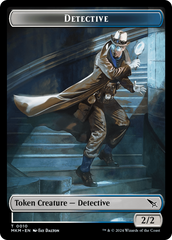 Detective // Thopter (0019) Double-Sided Token [Murders at Karlov Manor Tokens] | Play N Trade Winnipeg