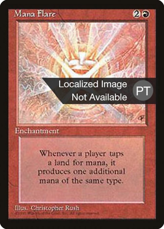 Mana Flare [Fourth Edition (Foreign Black Border)] | Play N Trade Winnipeg