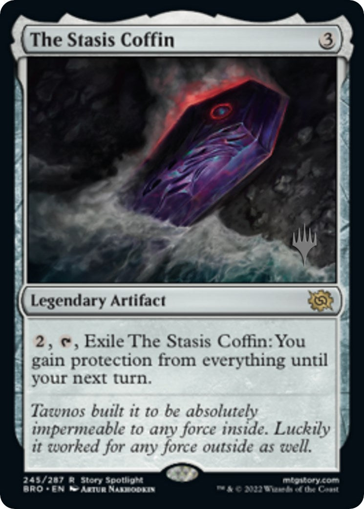 The Stasis Coffin (Promo Pack) [The Brothers' War Promos] | Play N Trade Winnipeg