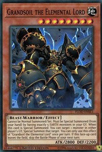 Grandsoil the Elemental Lord [FLOD-ENSE1] Super Rare | Play N Trade Winnipeg