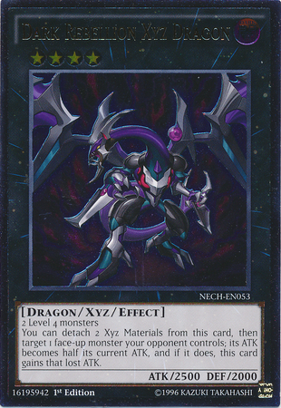 Dark Rebellion Xyz Dragon [NECH-EN053] Ultimate Rare | Play N Trade Winnipeg