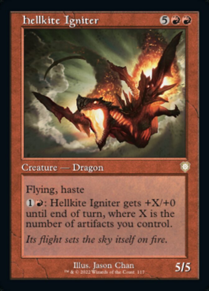 Hellkite Igniter (Retro) [The Brothers' War Commander] | Play N Trade Winnipeg