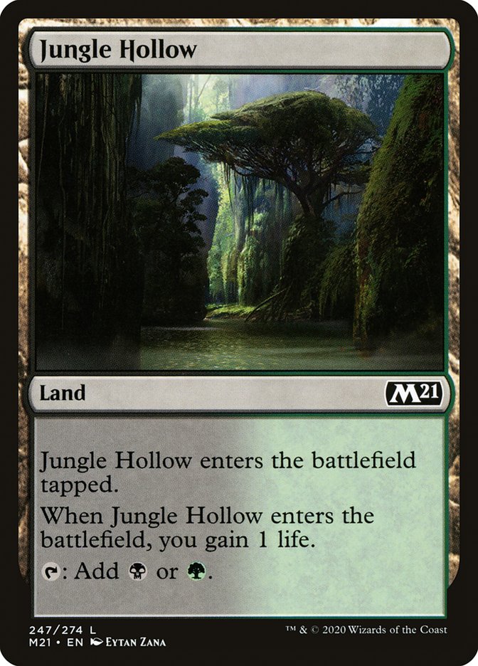 Jungle Hollow [Core Set 2021] | Play N Trade Winnipeg