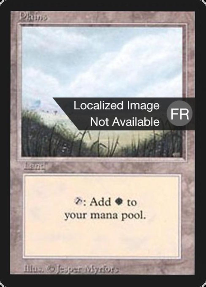 Plains (A) [Foreign Black Border] | Play N Trade Winnipeg