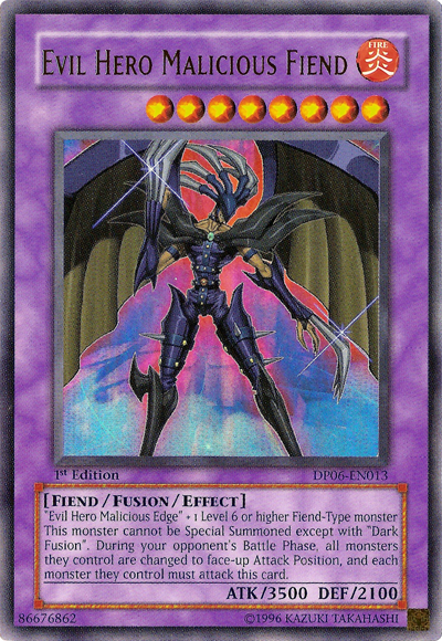 Evil Hero Malicious Fiend [DP06-EN013] Ultra Rare | Play N Trade Winnipeg