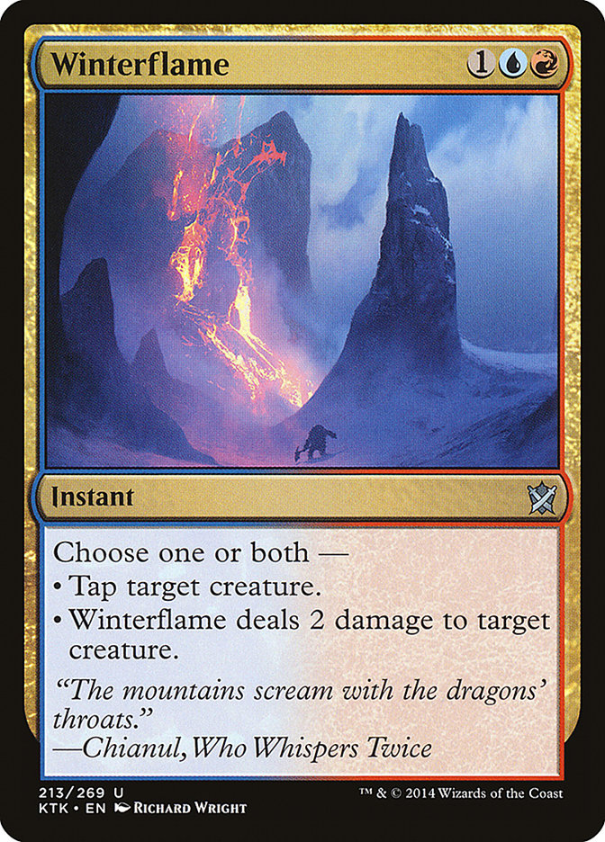 Winterflame [Khans of Tarkir] | Play N Trade Winnipeg