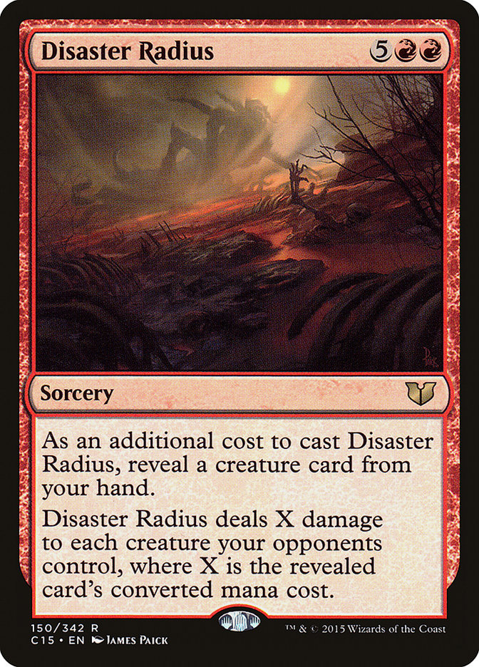 Disaster Radius [Commander 2015] | Play N Trade Winnipeg