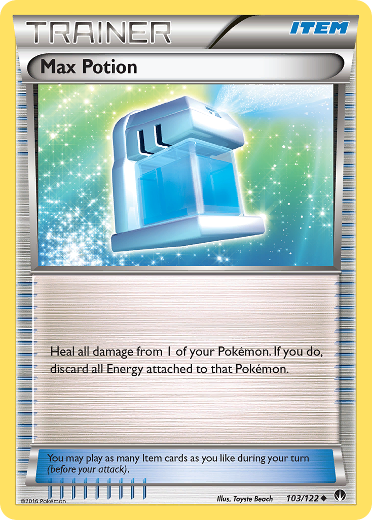 Max Potion (103/122) [XY: BREAKpoint] | Play N Trade Winnipeg