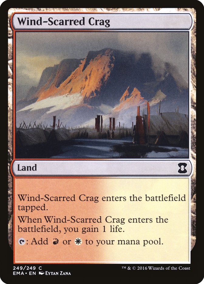 Wind-Scarred Crag [Eternal Masters] | Play N Trade Winnipeg