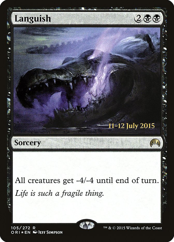 Languish [Magic Origins Prerelease Promos] | Play N Trade Winnipeg