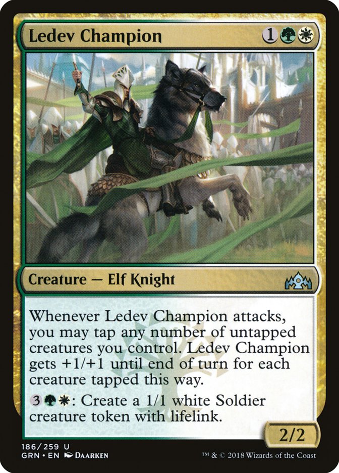 Ledev Champion [Guilds of Ravnica] | Play N Trade Winnipeg