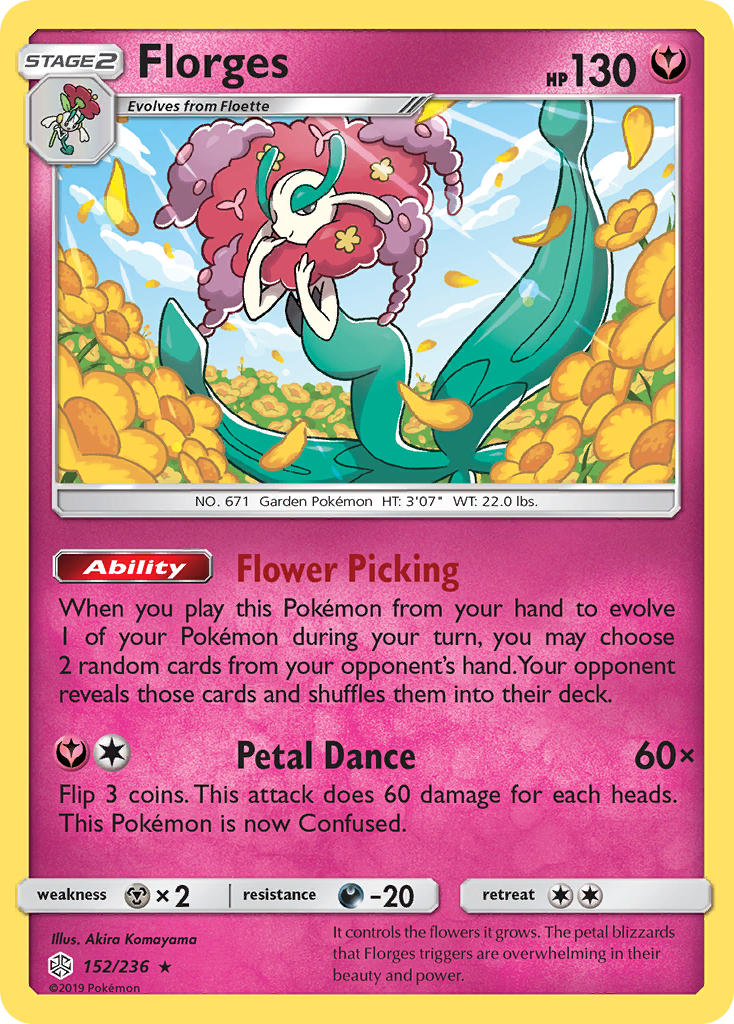 Florges (152/236) [Sun & Moon: Cosmic Eclipse] | Play N Trade Winnipeg