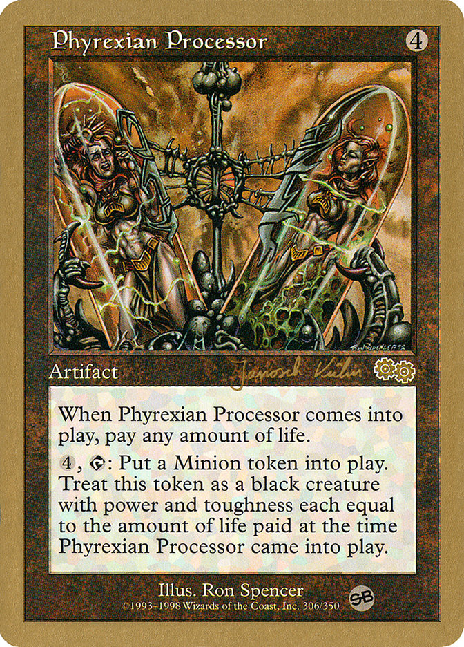 Phyrexian Processor (Janosch Kuhn) (SB) [World Championship Decks 2000] | Play N Trade Winnipeg