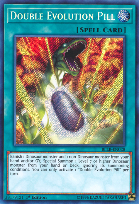 Double Evolution Pill [BLLR-EN028] Secret Rare | Play N Trade Winnipeg