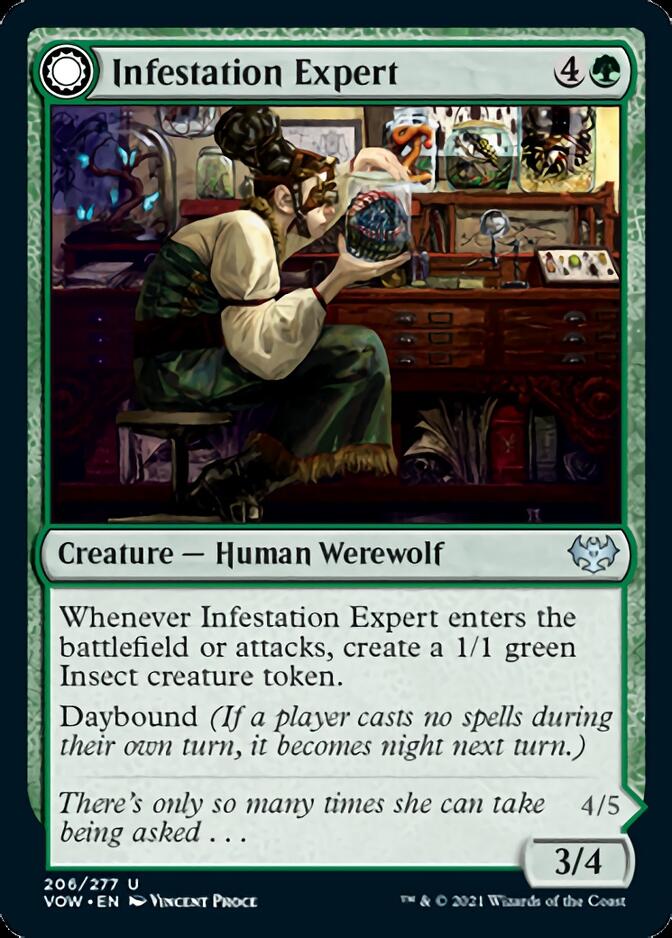 Infestation Expert // Infested Werewolf [Innistrad: Crimson Vow] | Play N Trade Winnipeg