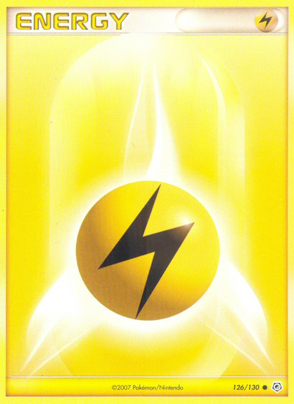 Lightning Energy (126/130) [Diamond & Pearl: Base Set] | Play N Trade Winnipeg