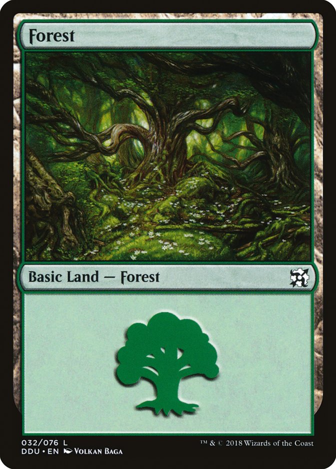 Forest (32) [Duel Decks: Elves vs. Inventors] | Play N Trade Winnipeg