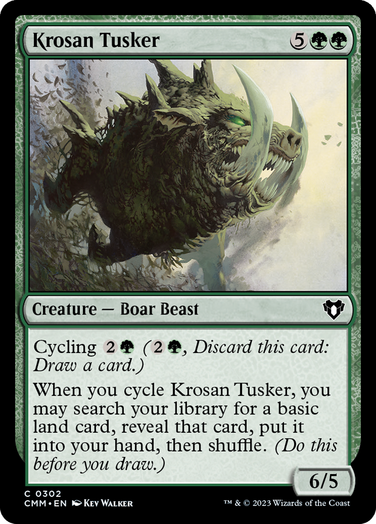 Krosan Tusker [Commander Masters] | Play N Trade Winnipeg