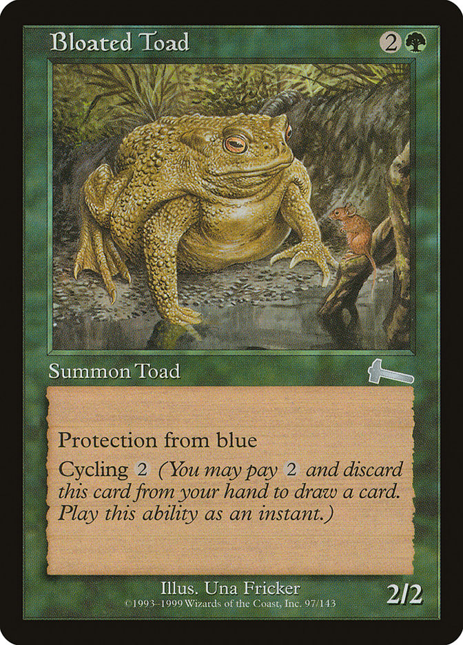 Bloated Toad [Urza's Legacy] | Play N Trade Winnipeg