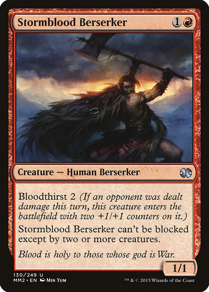 Stormblood Berserker [Modern Masters 2015] | Play N Trade Winnipeg