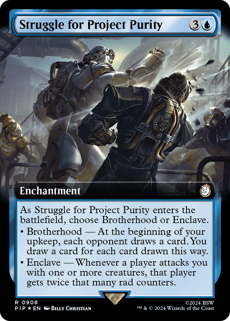 Struggle for Project Purity (Extended Art) (Surge Foil) [Fallout] | Play N Trade Winnipeg