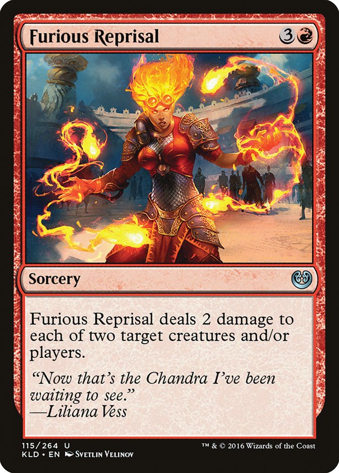 Furious Reprisal [Kaladesh] | Play N Trade Winnipeg