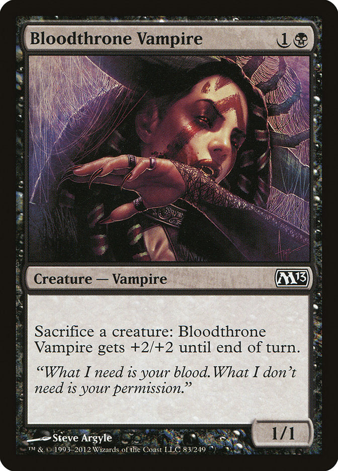 Bloodthrone Vampire [Magic 2013] | Play N Trade Winnipeg