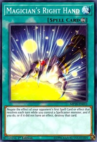 Magician's Right Hand [MP18-EN012] Common | Play N Trade Winnipeg