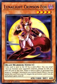 Lunalight Crimson Fox [MP18-EN163] Common | Play N Trade Winnipeg